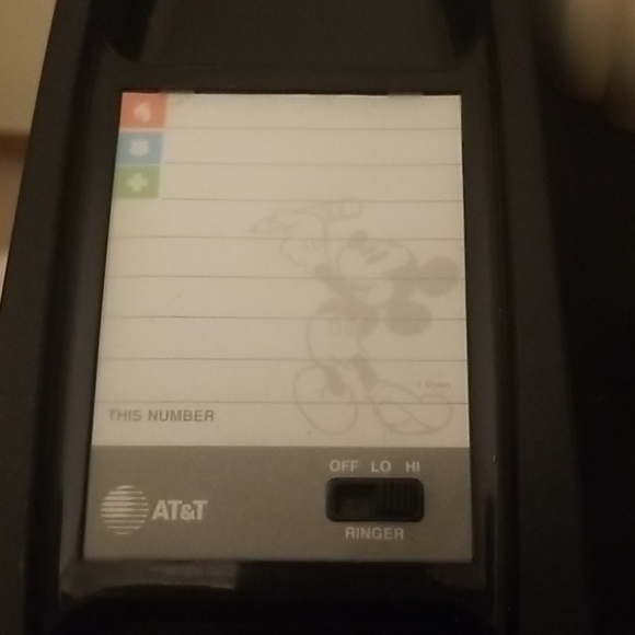 90's at&t Mickey Mouse phone - Picture 5 of 7